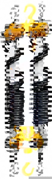 1/8 Ton Load Limit, 13' Max Height Top Hook Air Hoist