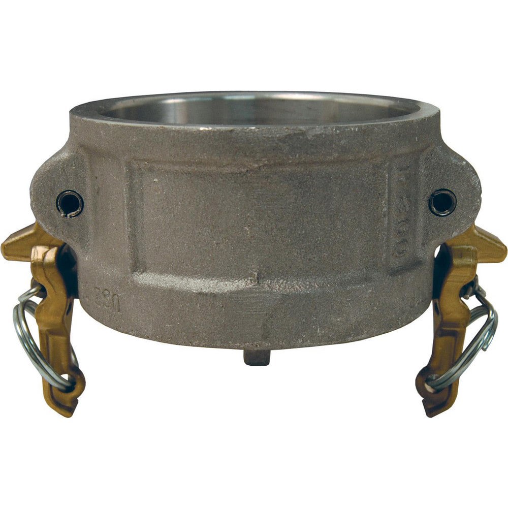 Suction & Discharge Hose Couplings; Type: Type H Dust Cap ; Coupling Type: Cam & Groove ; Coupling Descriptor: Boss-Lock Dust Cap ; Material: Aluminum ; Coupler Size (Fractional Inch): 3 ; Thread Size: Non-Threaded
