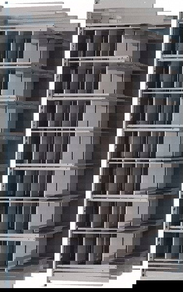 28 Bin Heavy-Duty Deep Bin Industrial Shelving