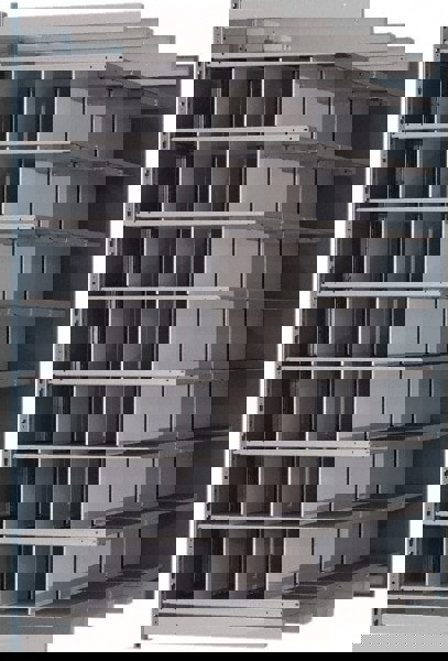 28 Bin Heavy-Duty Deep Bin Industrial Shelving