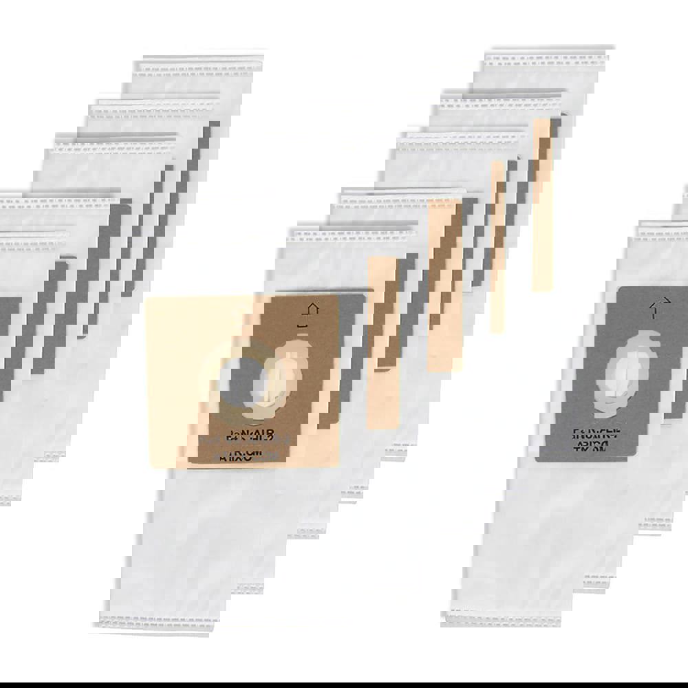 2 qt Capacity Replacement HEPA Filter Bags, 10 Pack