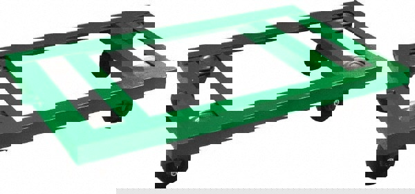 Welded Angle Iron Open Dolly: Steel Top