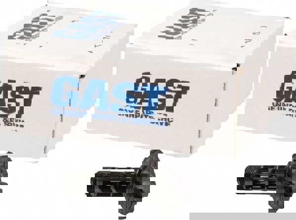 Air Compressor End Cap: Use with Gast 23 Series Q-Rotary Vane Unit