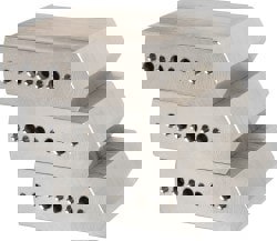 Extra High Pointed Serrated