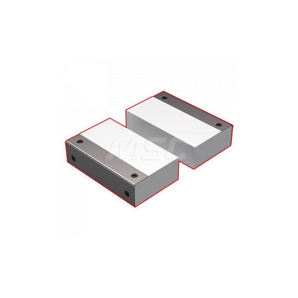 Vise Jaw Sets; Jaw Width (mm): 125.73mm ; Jaw Width (Inch): 125.73mm ; Set Type: Standard ; Material: Aluminum ; Vise Compatibility: V562X Self-Centering Vises; V510X Self-Centering Vises ; Jaw Height (mm): 74.5mm