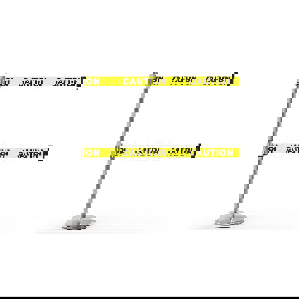 Free Standing Retractable Belt Barrier Post: 40