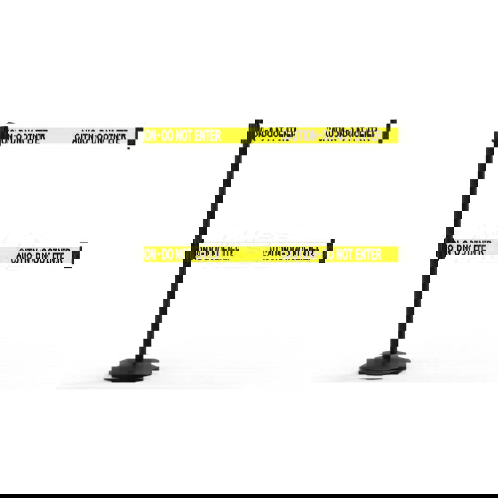 Free Standing Retractable Belt Barrier Post: 40