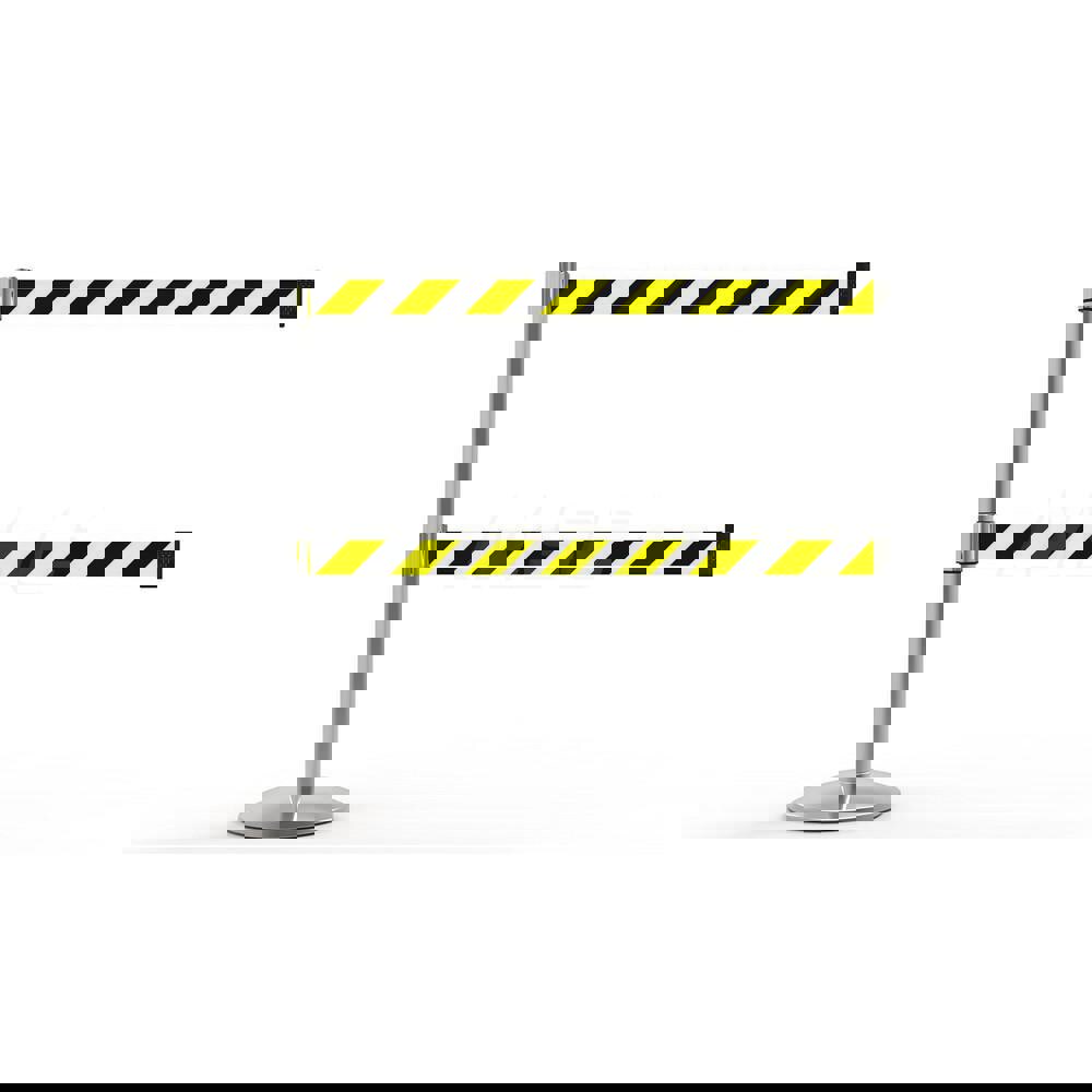 Free Standing Retractable Belt Barrier Post: 40