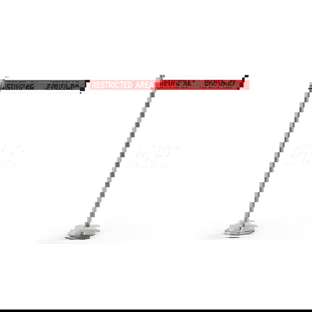 Free Standing Retractable Belt Barrier Post: 40