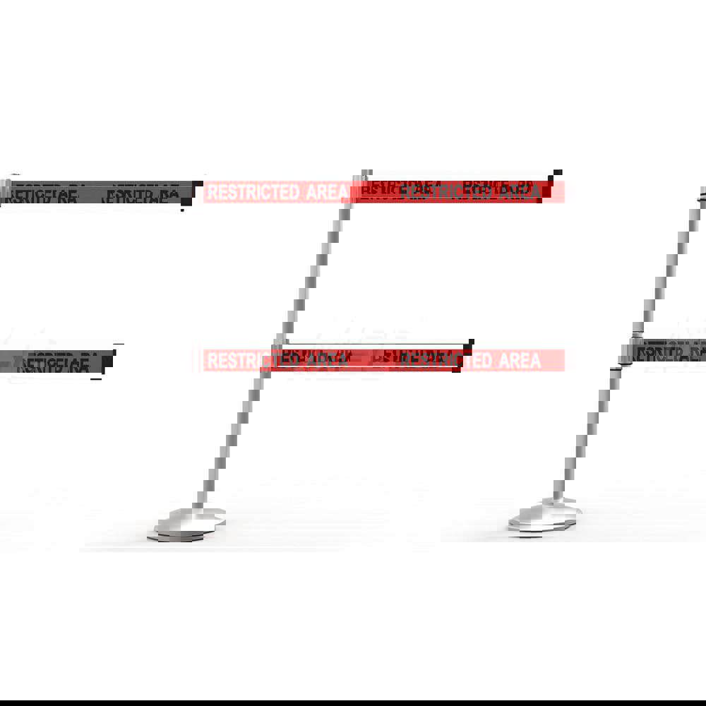 Free Standing Retractable Belt Barrier Post: 40