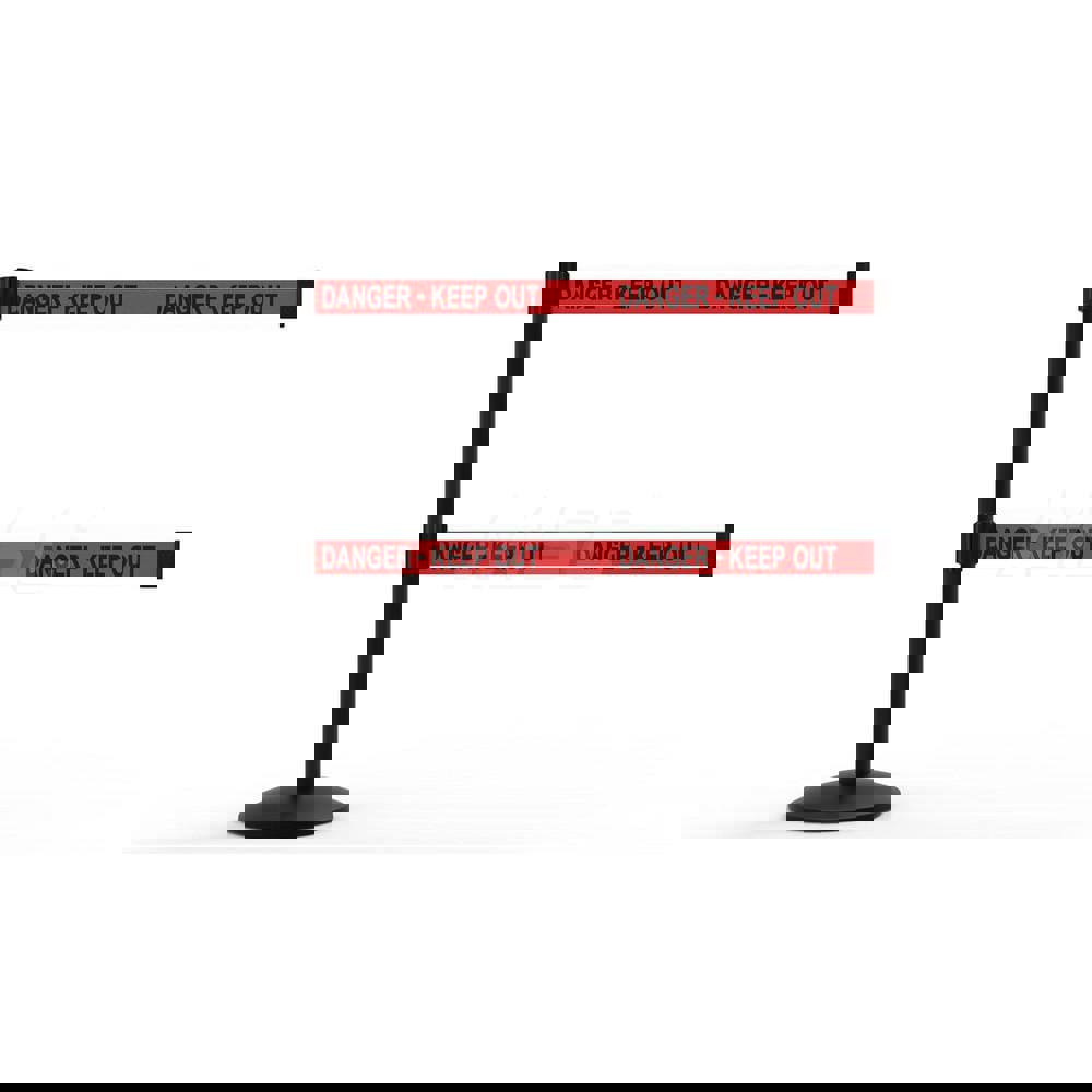 Free Standing Retractable Belt Barrier Post: 40