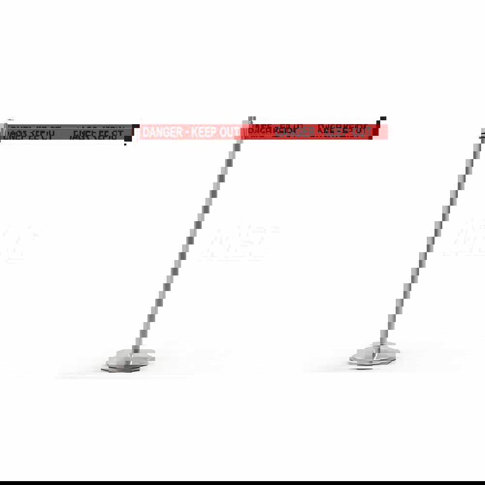 Free Standing Retractable Belt Barrier Post: 40