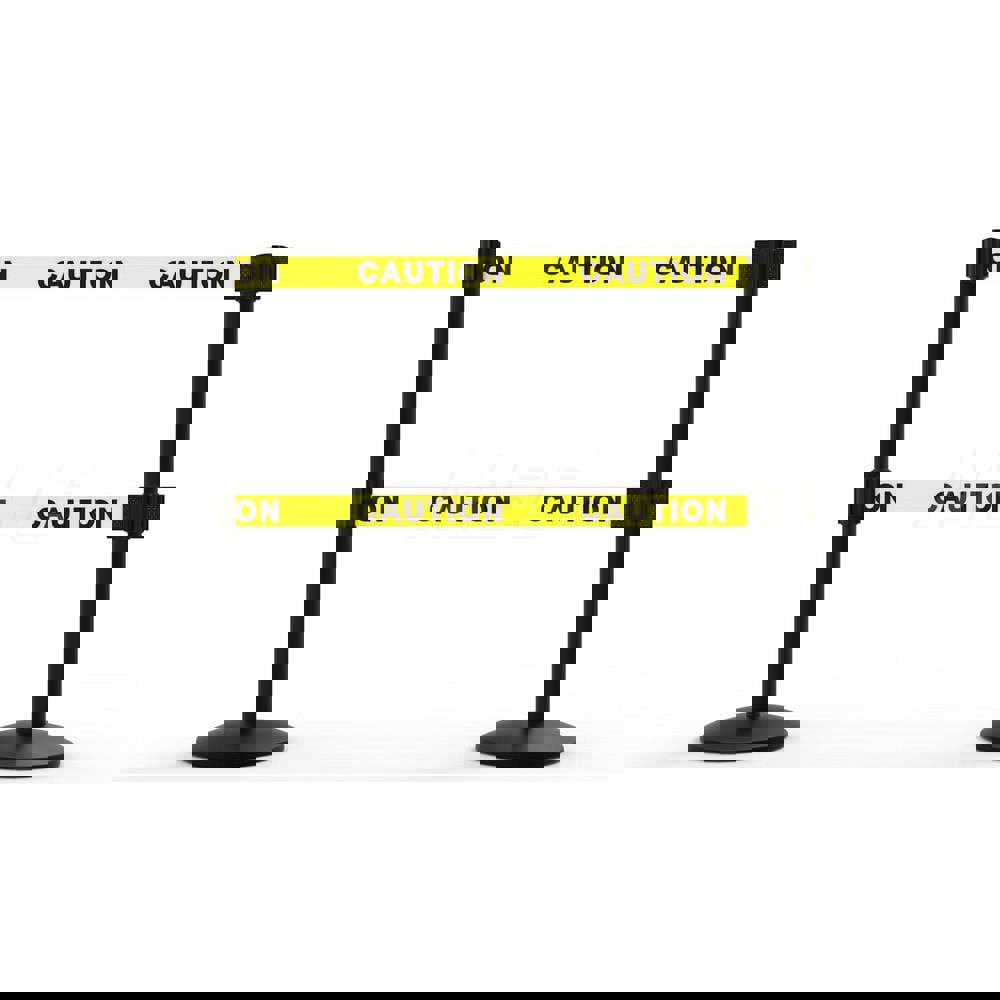Free Standing Retractable Belt Barrier Post: 40
