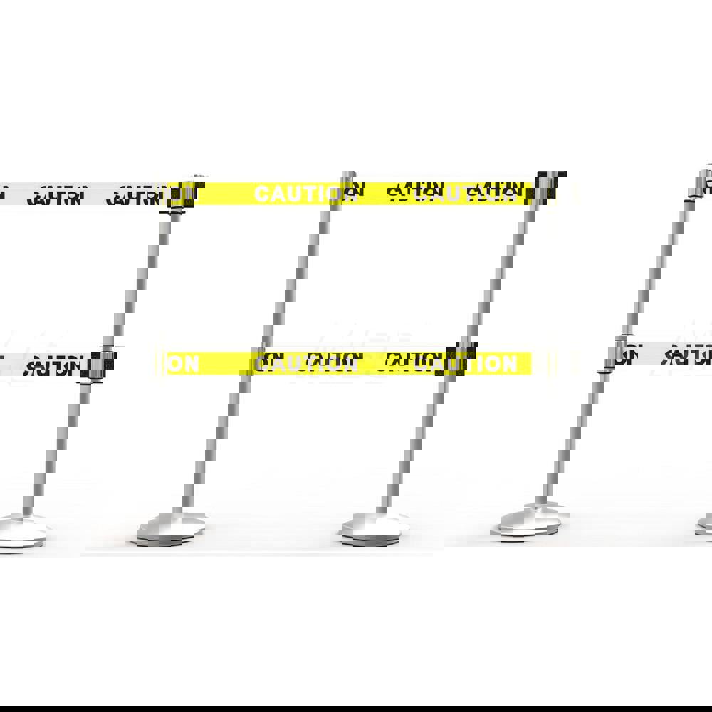 Free Standing Retractable Belt Barrier Post: 40