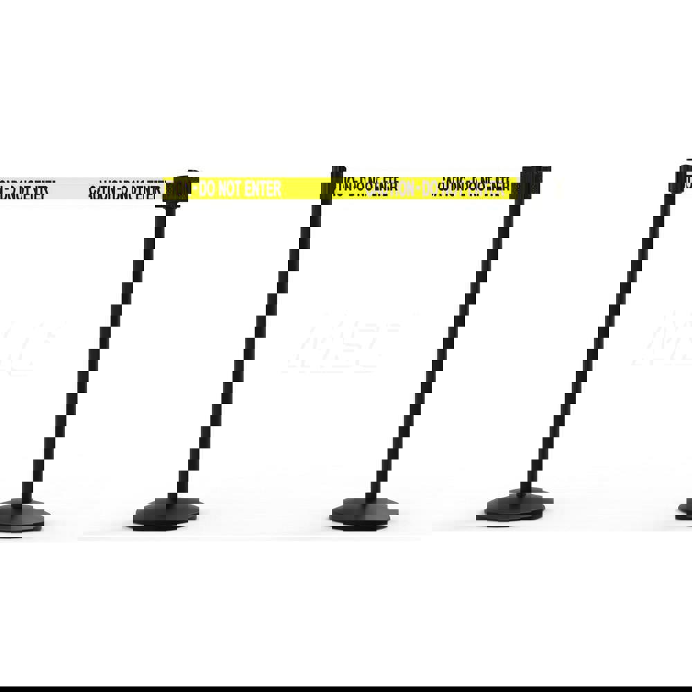 Free Standing Retractable Belt Barrier Post: 40