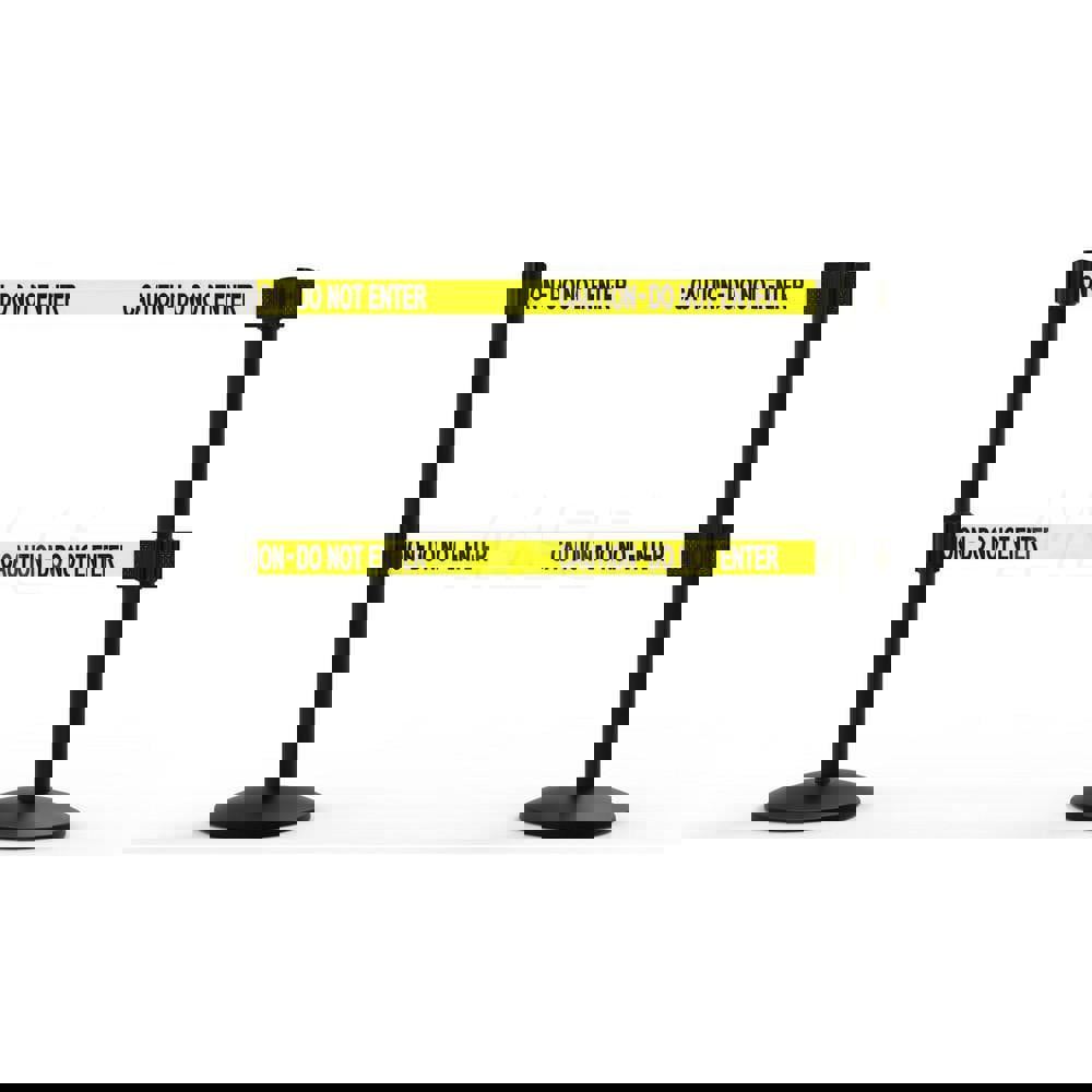 Free Standing Retractable Belt Barrier Post: 40