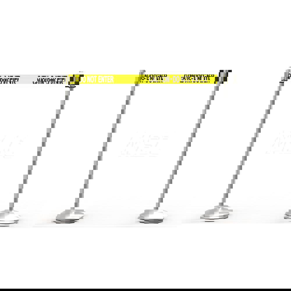 Free Standing Retractable Belt Barrier Post: 40