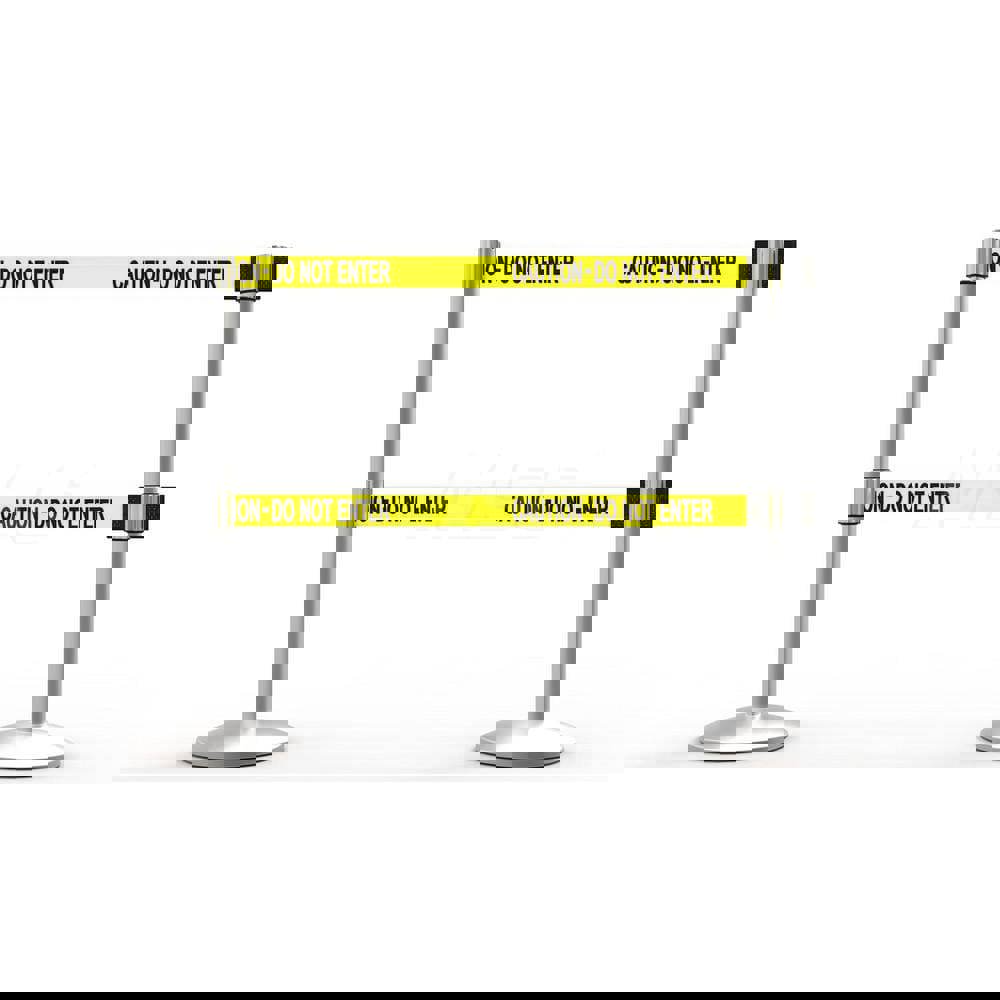 Free Standing Retractable Belt Barrier Post: 40