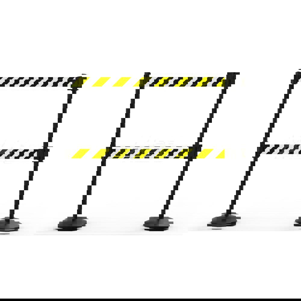 Free Standing Retractable Belt Barrier Post: 40