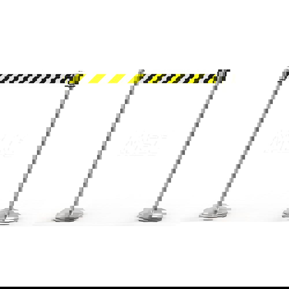 Free Standing Retractable Belt Barrier Post: 40