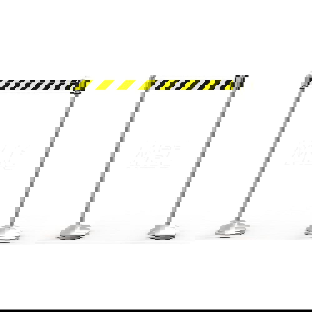 Free Standing Retractable Belt Barrier Post: 40