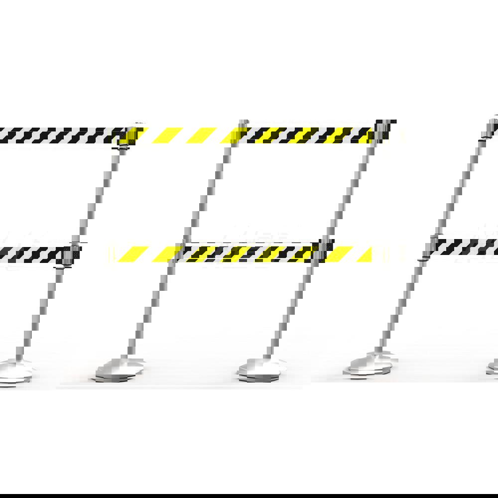 Free Standing Retractable Belt Barrier Post: 40