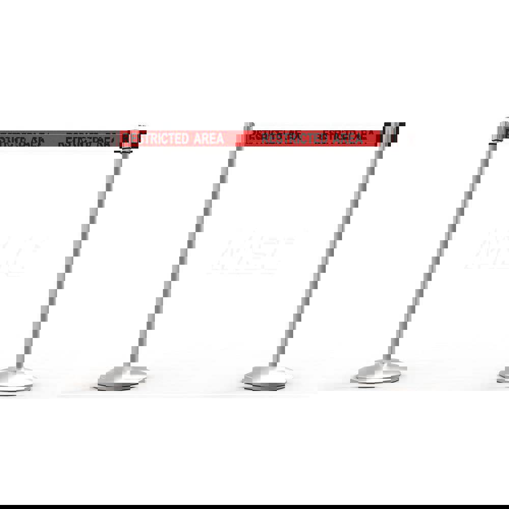 Free Standing Retractable Belt Barrier Post: 40