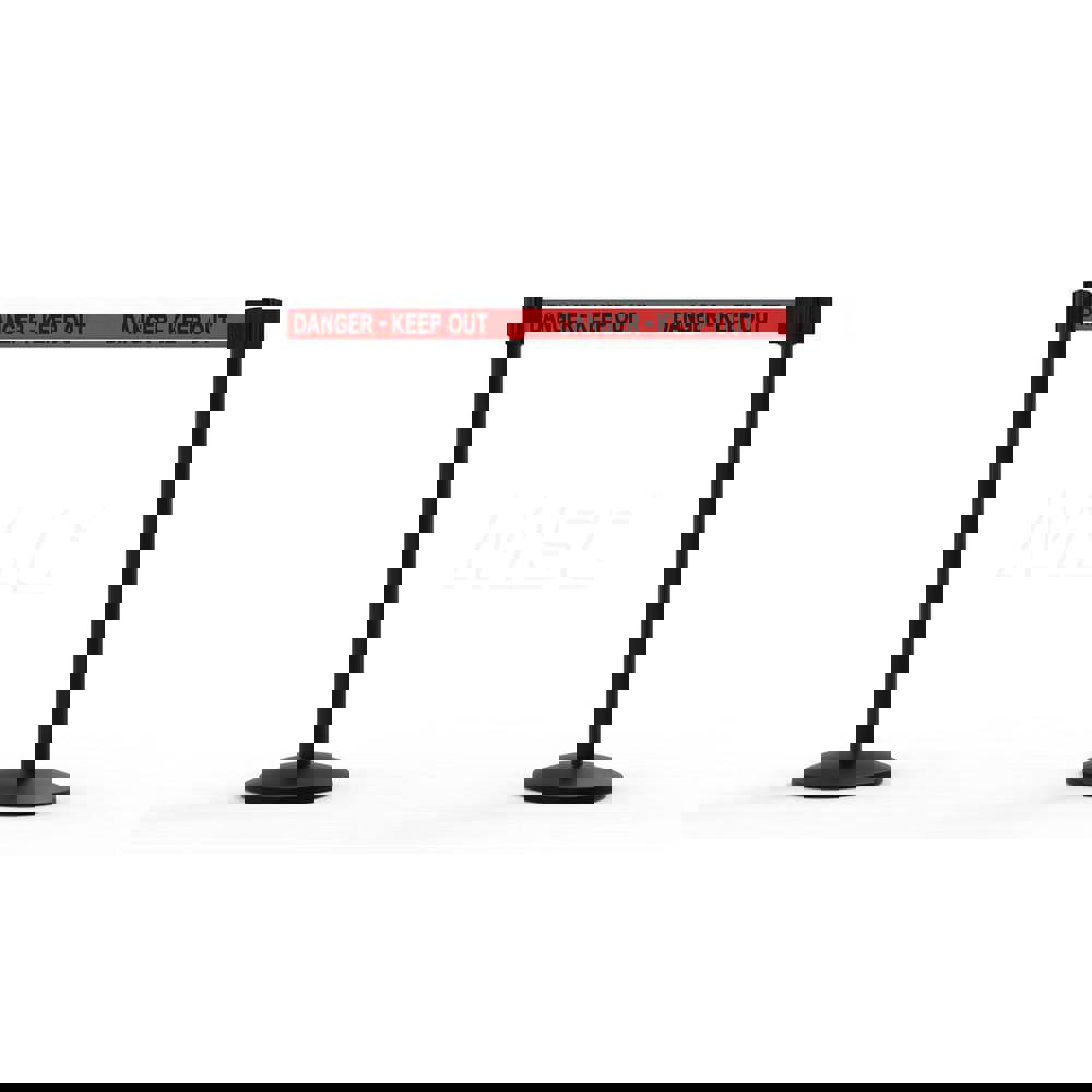 Free Standing Retractable Belt Barrier Post: 40