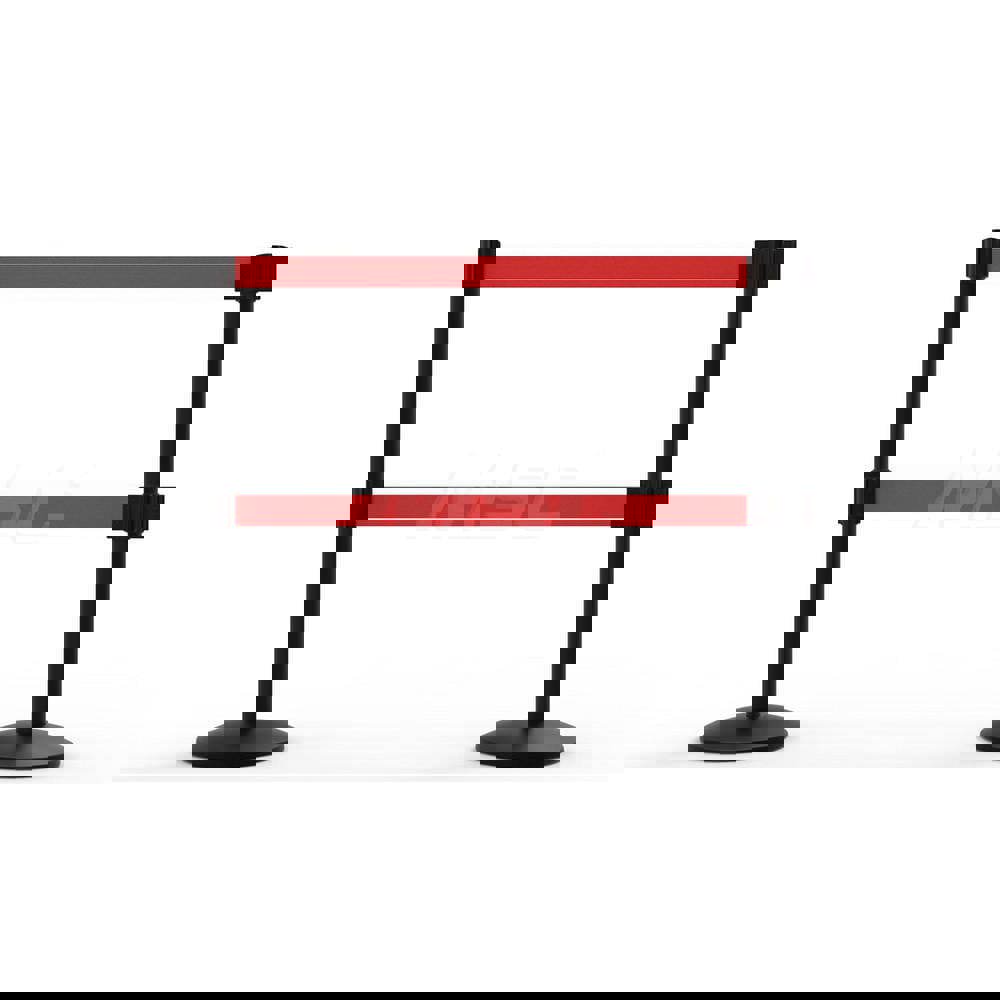 Free Standing Retractable Belt Barrier Post: 40