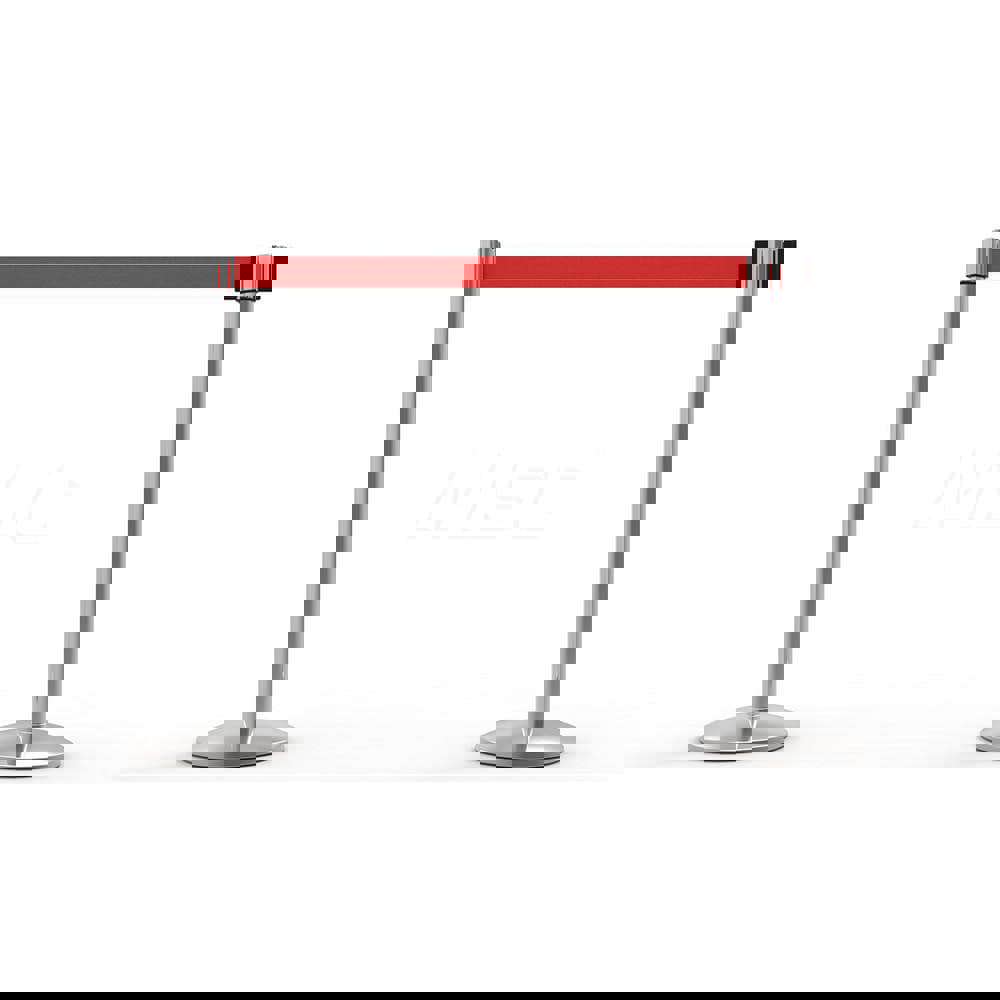 Free Standing Retractable Belt Barrier Post: 40