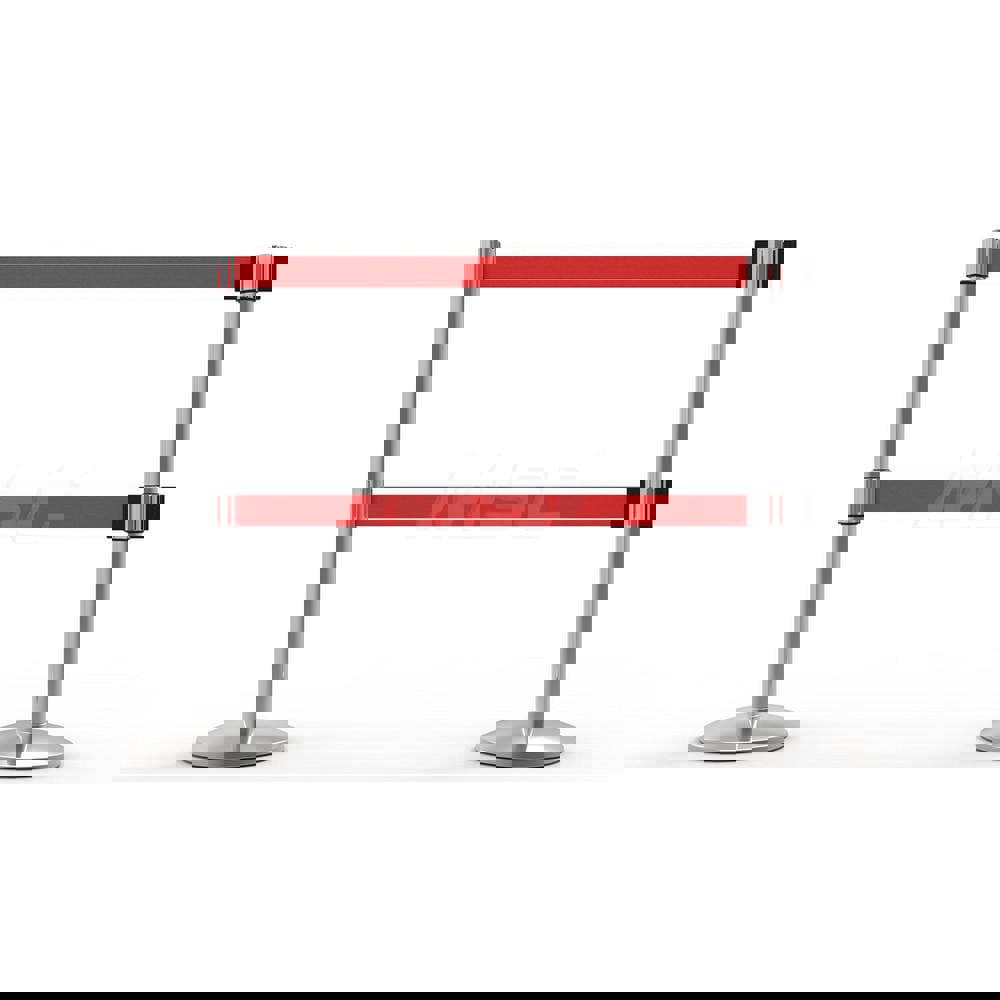 Free Standing Retractable Belt Barrier Post: 40