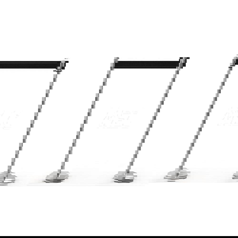 Free Standing Retractable Belt Barrier Post: 40