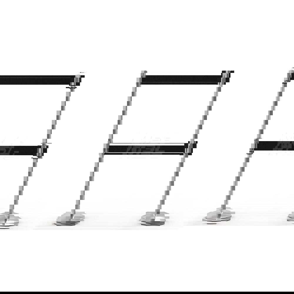 Free Standing Retractable Belt Barrier Post: 40