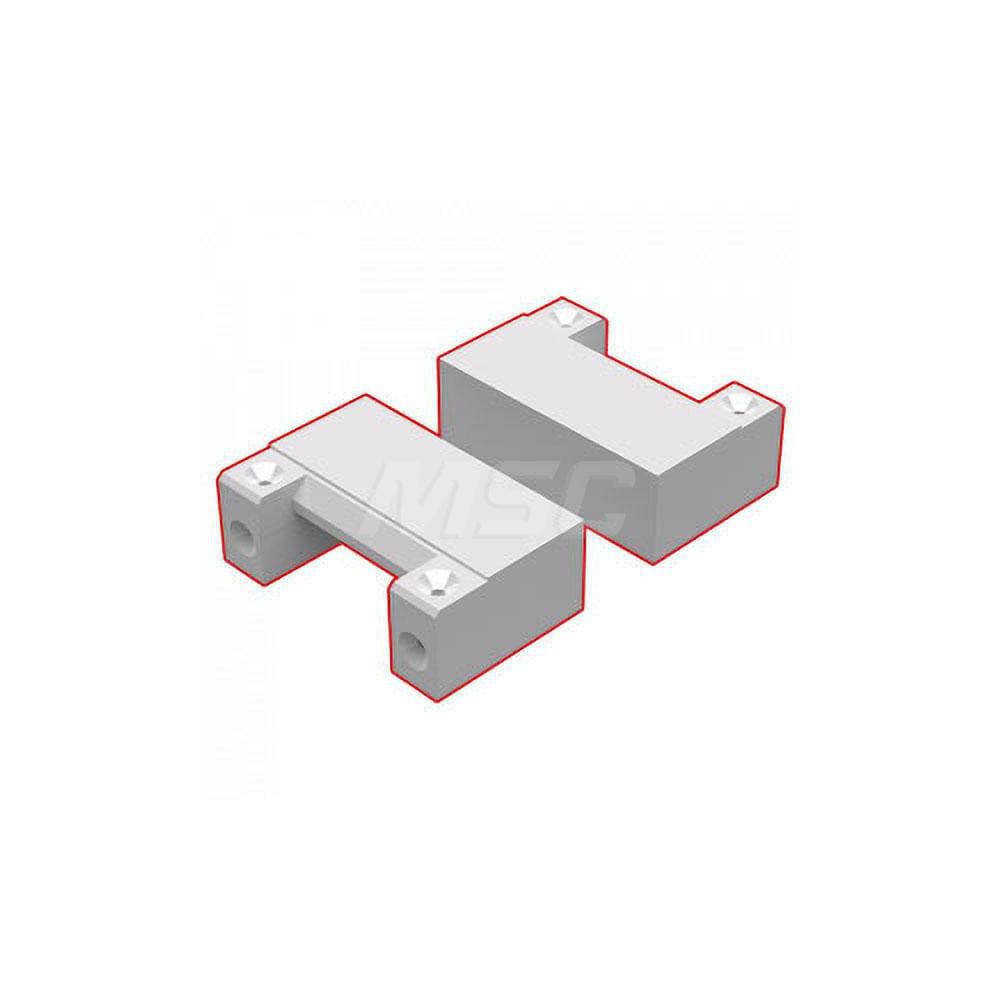 Vise Jaw Sets; Jaw Width (mm): 3in ; Jaw Width (Inch): 3in ; Set Type: Standard ; Material: Aluminum ; Vise Compatibility: V75100 Anti-Lift Jaw; V75100X Anti-Lift Jaw; V75150X Anti-Lift Jaw; AL75A Anti-Lift Jaw ; Jaw Height (mm): 1.32in