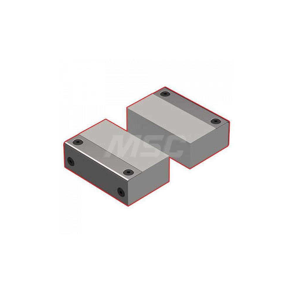 Vise Jaw Sets; Jaw Width (mm): 3in ; Jaw Width (Inch): 3in ; Set Type: Standard ; Material: Steel ; Vise Compatibility: V75100 Anti-Lift Jaw; V75100X Anti-Lift Jaw; V75150X Anti-Lift Jaw ; Jaw Height (mm): 1in
