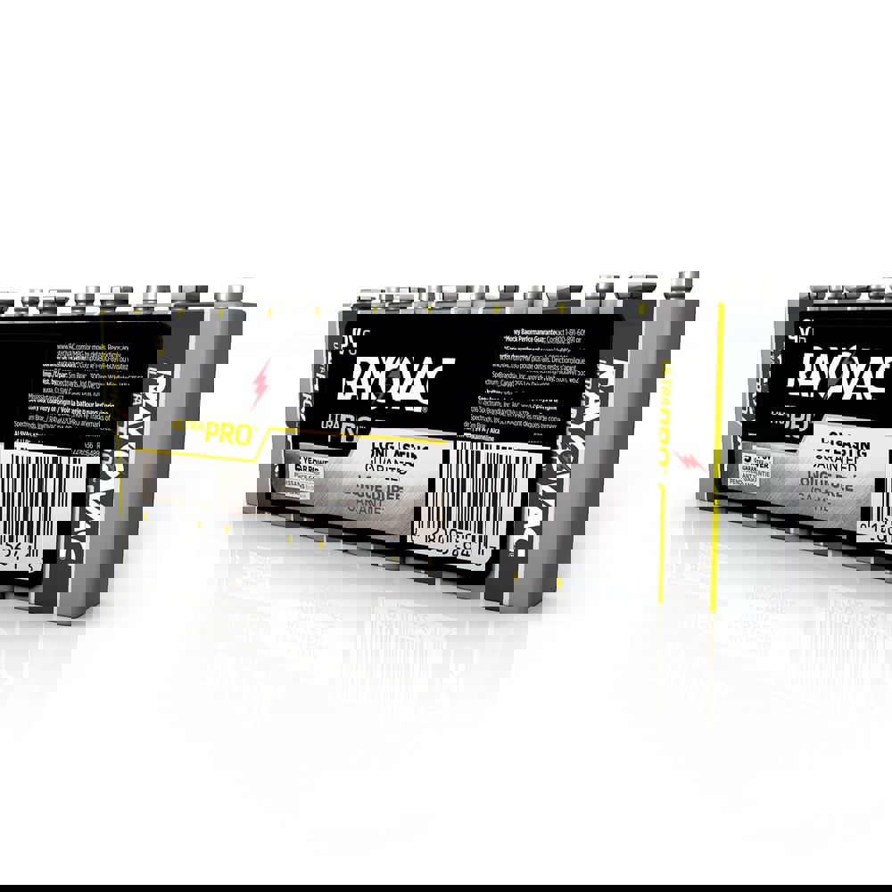 Standard Battery: Size 9V, Alkaline