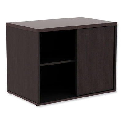 Sliding Door Storage Cabinet: 29-1/2