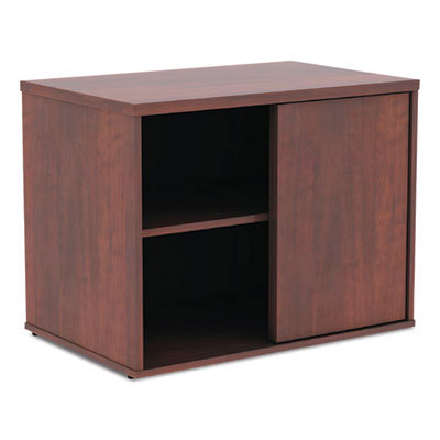 Sliding Door Storage Cabinet: 29-1/2
