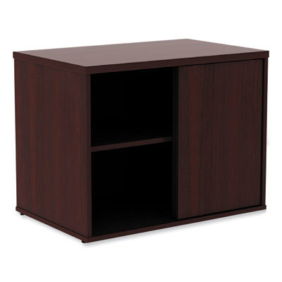 Sliding Door Storage Cabinet: 29-1/2