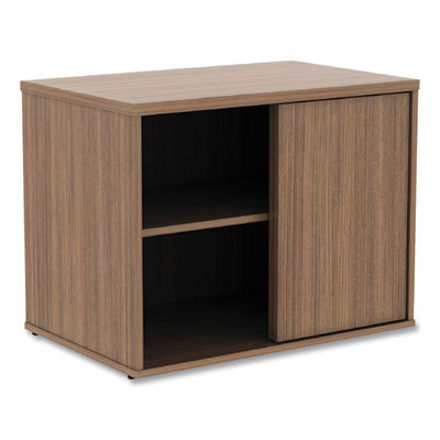 Sliding Door Storage Cabinet: 29-1/2