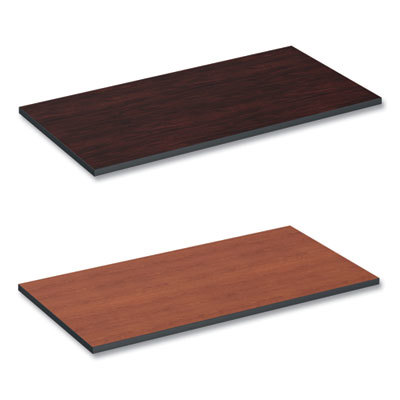 Tabletop: Medium Cherry & Mahogany, Rectangle