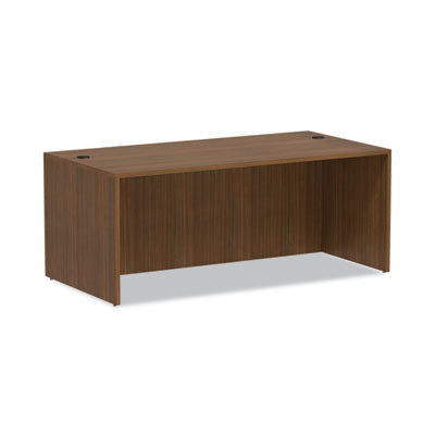 Reception Desk: Modern Walnut