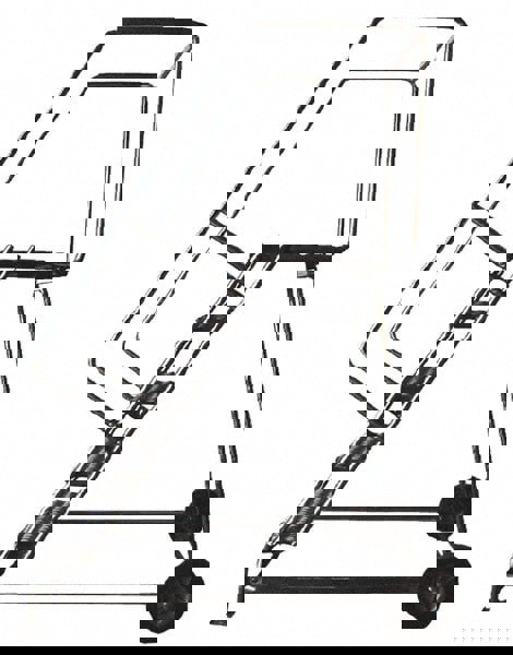 Aluminum Rolling Ladder: 10 Step