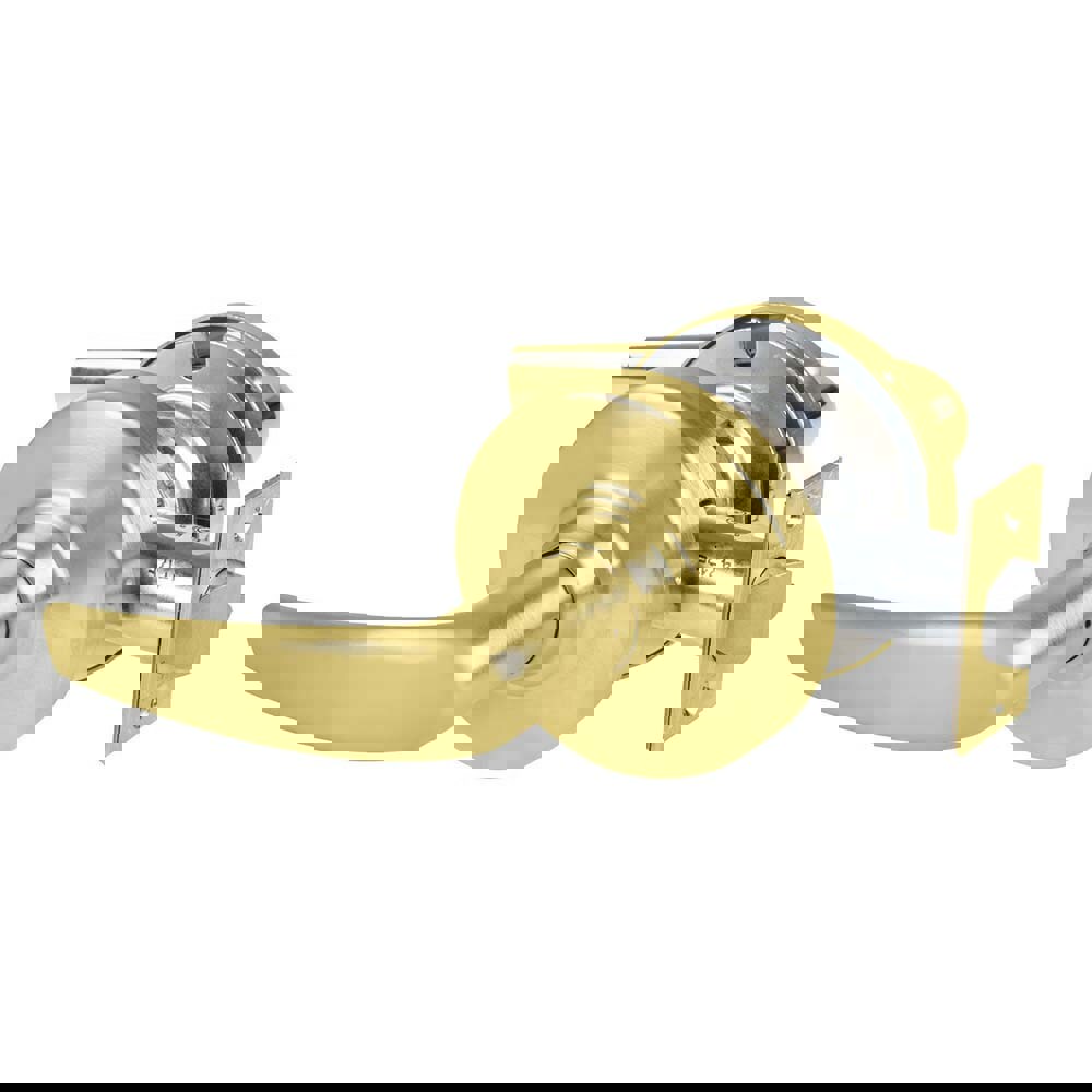 Lever Locksets; Door Thickness: 1 3/8 - 1 3/4; Key Type: Keyless; Back Set: 2-3/4; For Use With: Commerical installation; Finish/Coating: Polished Brass; Satin Brass; Material: Brass; Material: Brass; Door Thickness: 1 3/8 - 1 3/4; Lockset Grade: Grade 2;