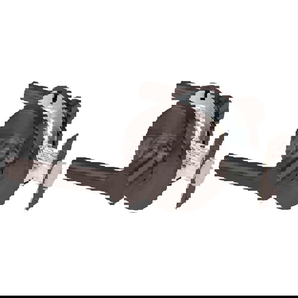 Lever Locksets; Lockset Type: Cylindrical Lock ; Key Type: Keyless ; Back Set: 2-3/4 (Inch); Cylinder Type: No Keyway ; Material: Metal ; Finish: Oil-Rubbed Bronze