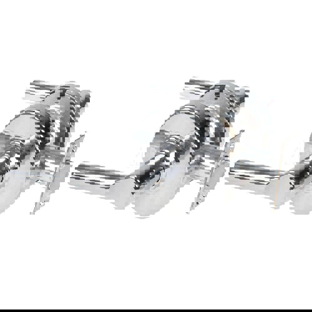 Lever Locksets; Lockset Type: Cylindrical Lock ; Key Type: Keyless ; Back Set: 2-3/4 (Inch); Cylinder Type: No Keyway ; Material: Metal ; Finish: Bright Chrome