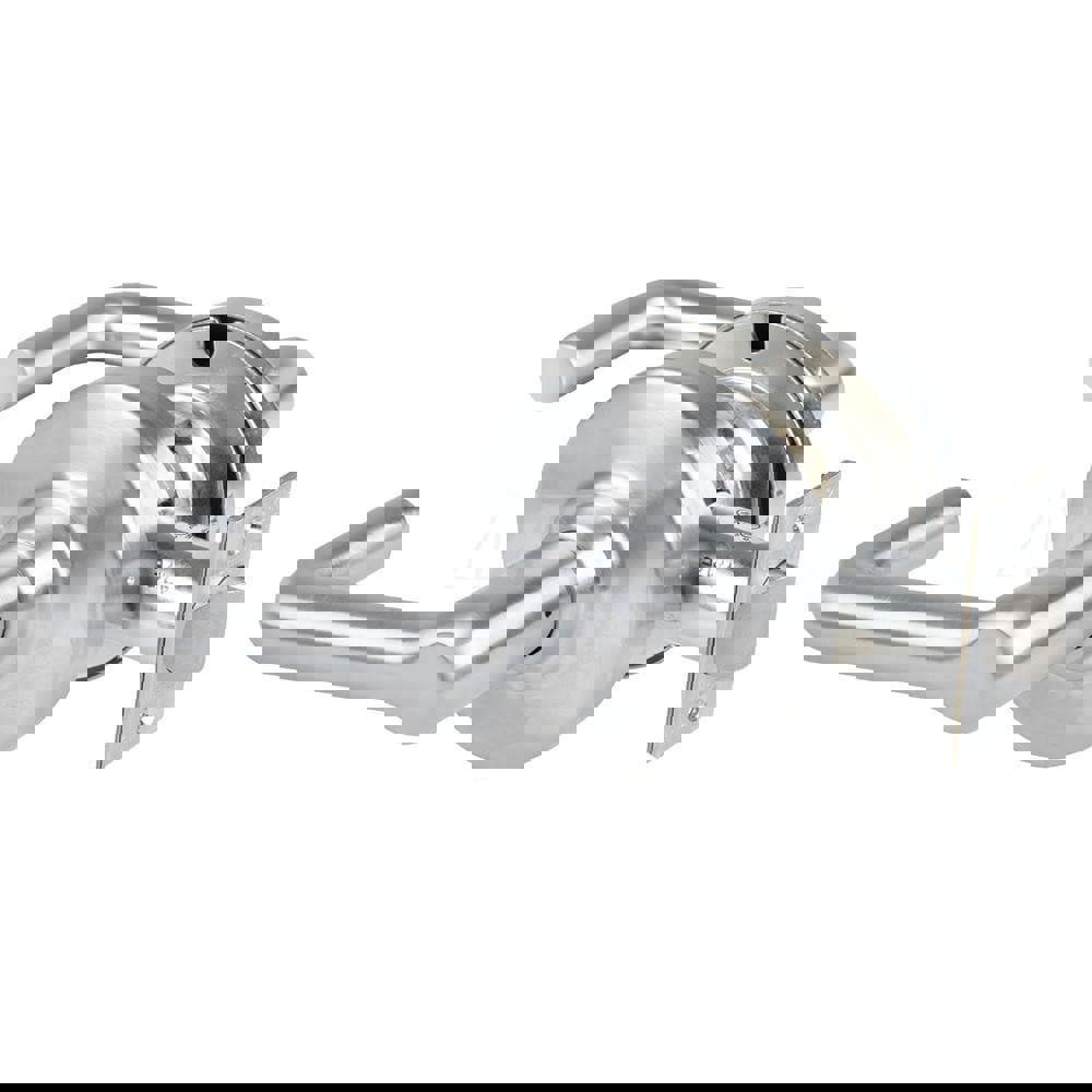 Lever Locksets; Lockset Type: Cylindrical Lock ; Key Type: Keyless ; Back Set: 2-3/4 (Inch); Cylinder Type: No Keyway ; Material: Metal ; Finish: Bright Chrome