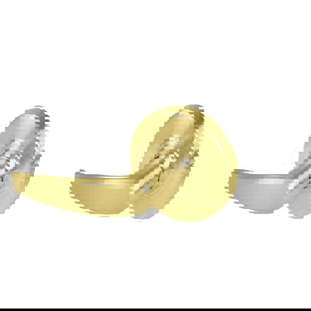 Lever Locksets; Lockset Type: Cylindrical Lock ; Key Type: Keyless ; Back Set: 2-3/4 (Inch); Cylinder Type: No Keyway ; Material: Metal ; Finish: Satin Brass