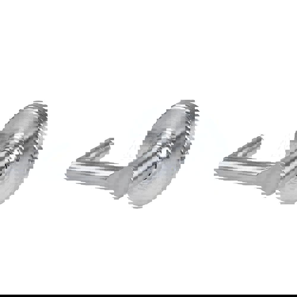 Lever Locksets; Lockset Type: Cylindrical Lock ; Key Type: Keyless ; Back Set: 2-3/4 (Inch); Cylinder Type: No Keyway ; Material: Metal ; Finish: Satin Chrome