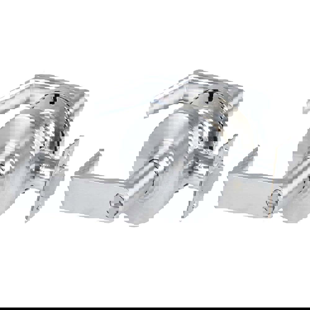 Lever Locksets; Door Thickness: 1 3/8 - 1 3/4; Key Type: Keyless; Back Set: 2-3/4; For Use With: Commerical installation; Finish/Coating: Satin Chrome; Material: Brass; Material: Brass; Door Thickness: 1 3/8 - 1 3/4; Lockset Grade: Grade 2; Cylinder Type: